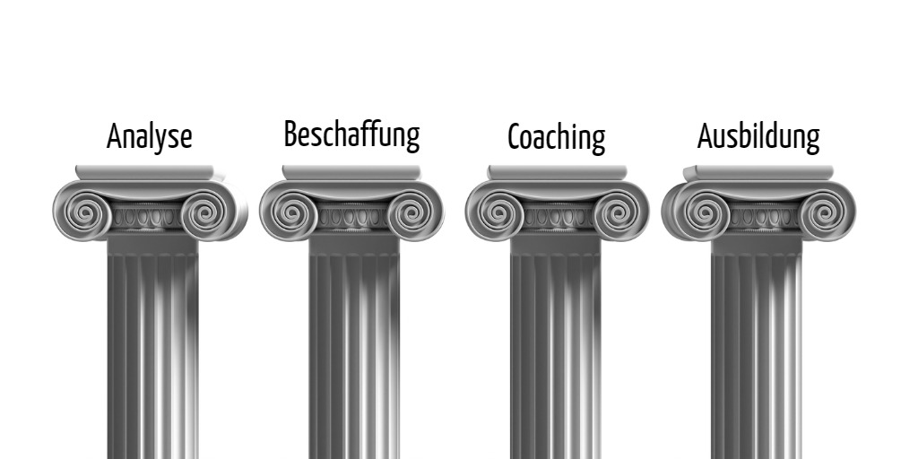Vier-Säulen-Modell.